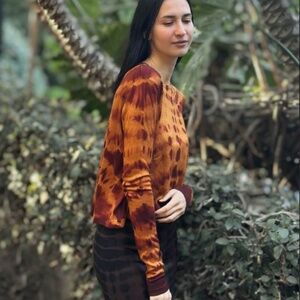 Parker Blue Cashmere Sweater